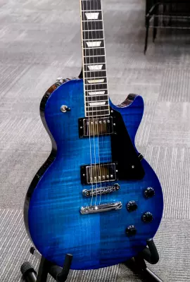 Gibson - Les Paul Studio Session Electric Guitar with Softshell Case - Cobalt Burst